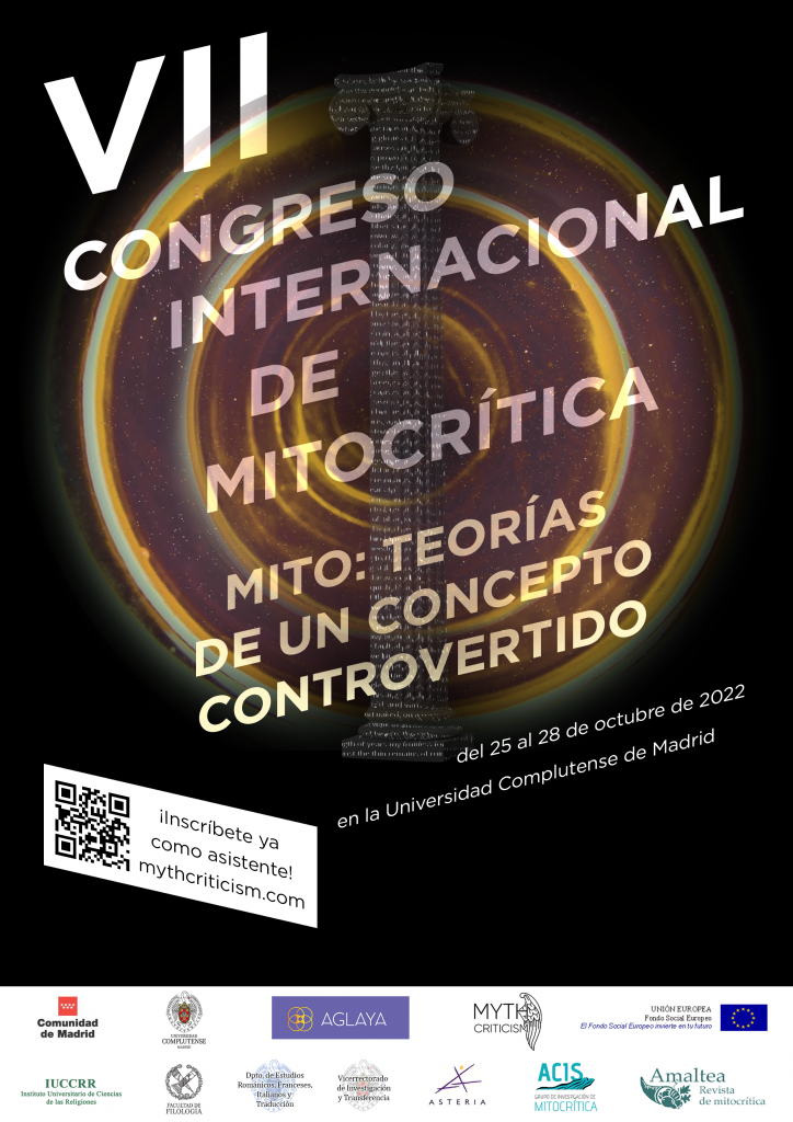 Celebración del VII Congreso internacional de mitocrítica • Asteria ...