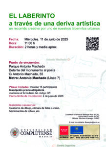 cartel cuadernos del laberinto