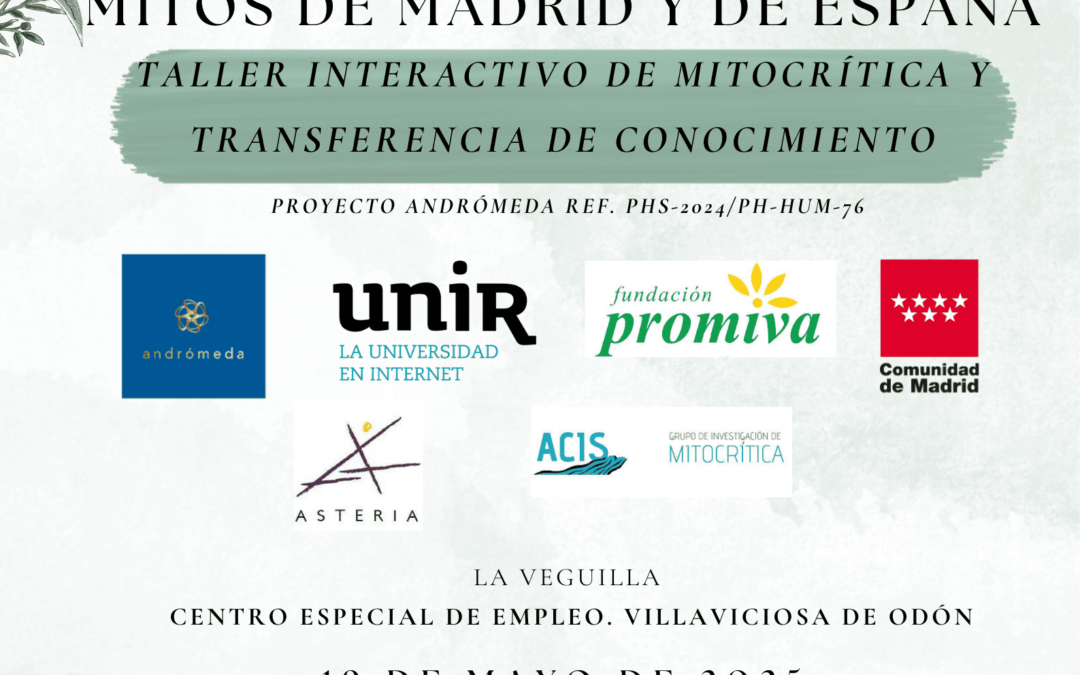 “Entre mitos y plantas: Mitos de Madrid y de España” (Taller interactivo de Mitocrítica y transferencia de conocimiento)