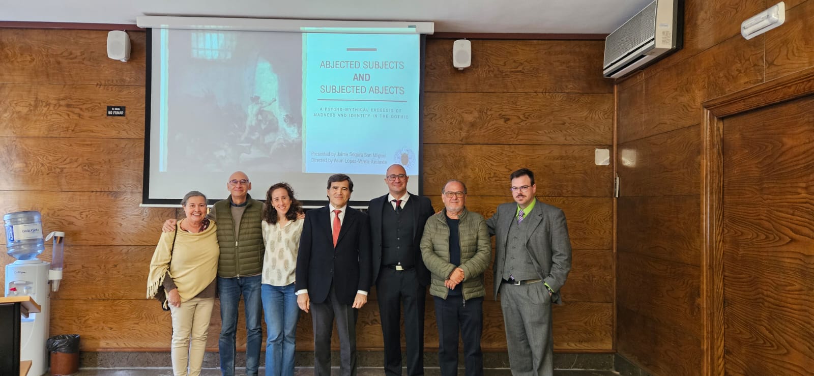 defensa de la tesis doctoral de Jaime Segura